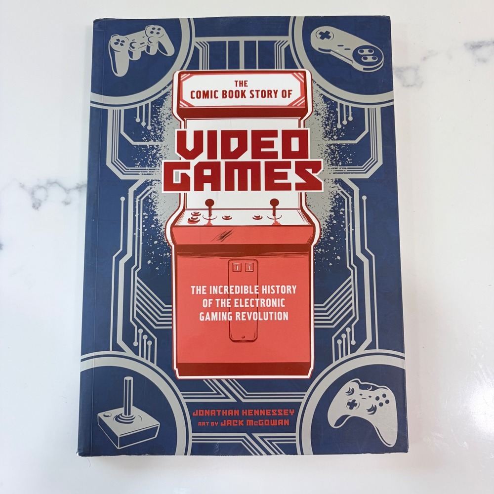 The Comic Book Story of Video Games Graphic Novel Jonathan Hennessey JackMcGowan